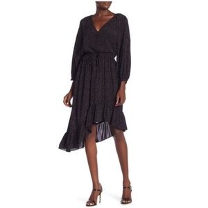 Joie Polka Dot Hi-Lo Alithea Dress